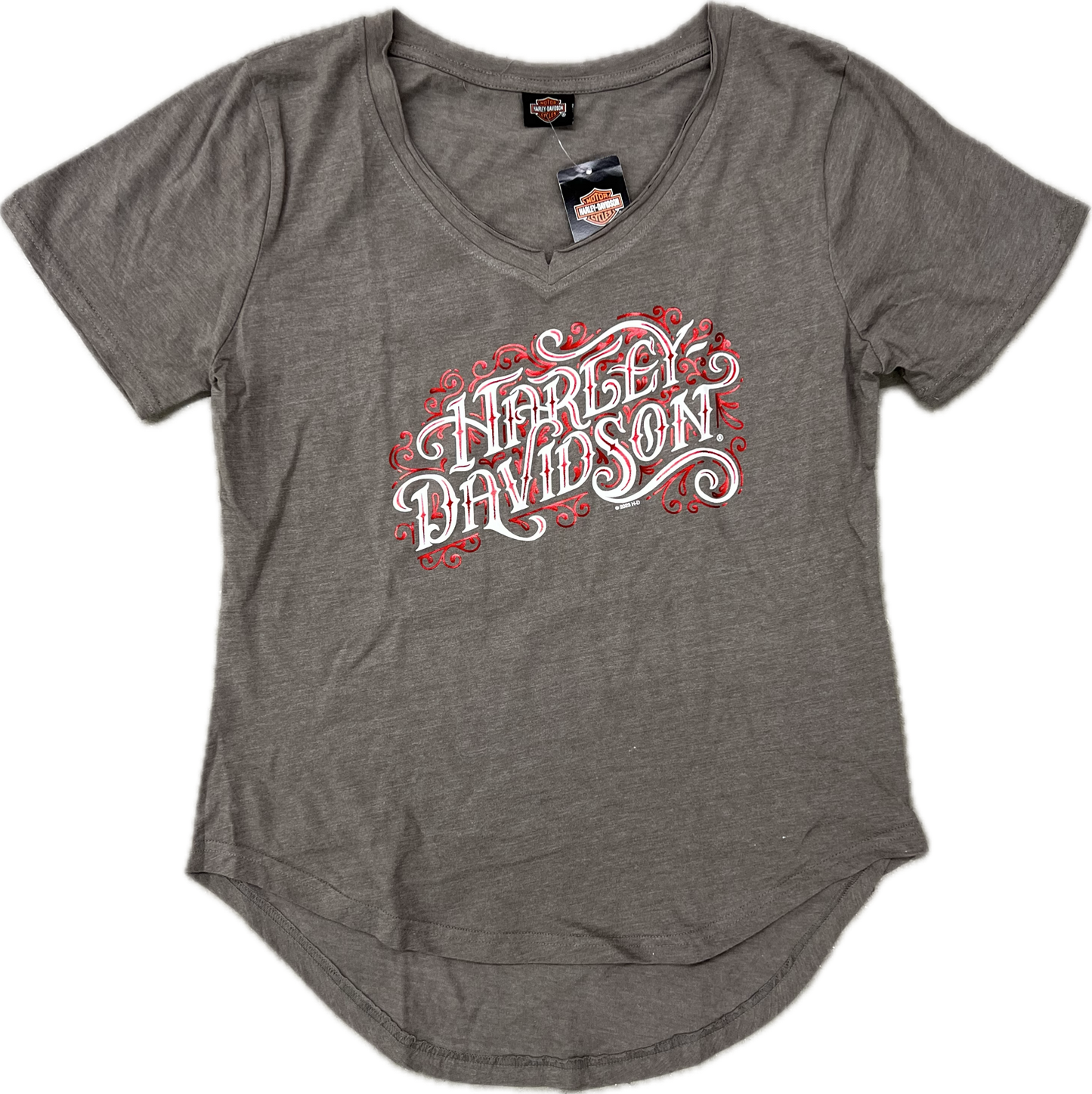 H-D SCROLL TEE