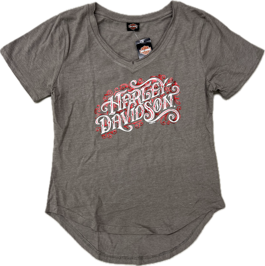 H-D SCROLL TEE