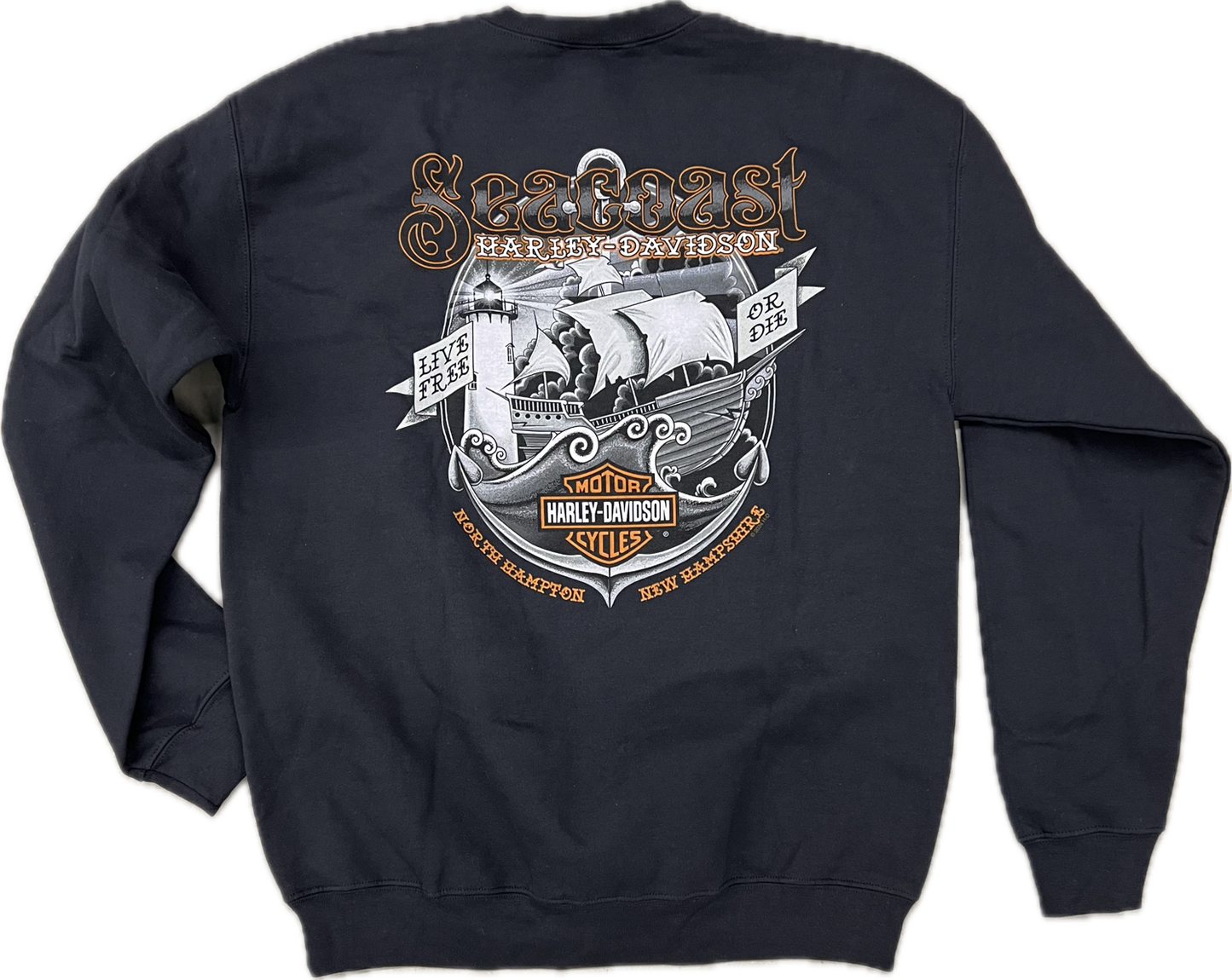 H-D BAR AND SHIELD CREWNECK