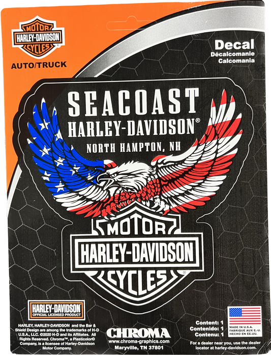 SEACOAST HARLEY-DAVIDSON CUSTOM DECAL
